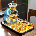 Automatic Glass Tea Set Home Living Room