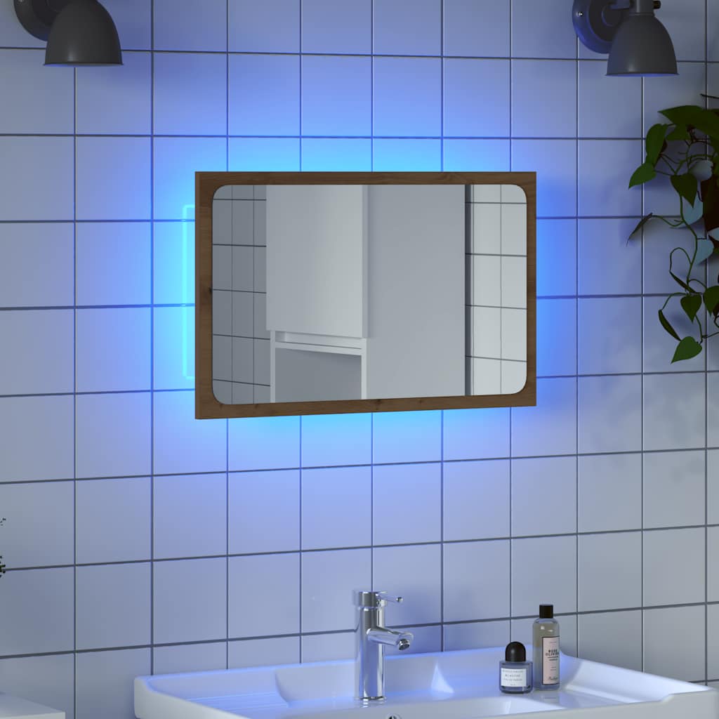 LED bathroom mirror 60x8, acrylic   LED bathroom mirror 60x8, acrylic