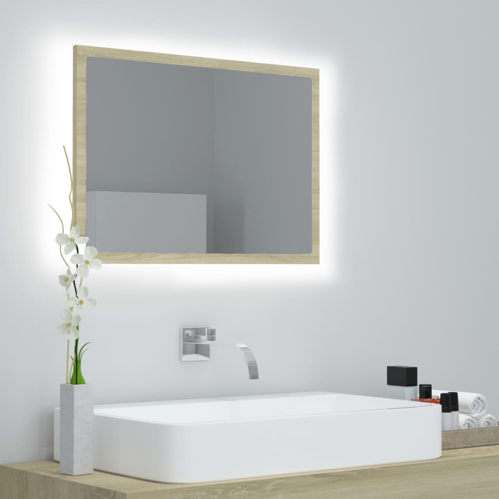 LED bathroom mirror 60x8, acrylic   LED bathroom mirror 60x8, acrylic