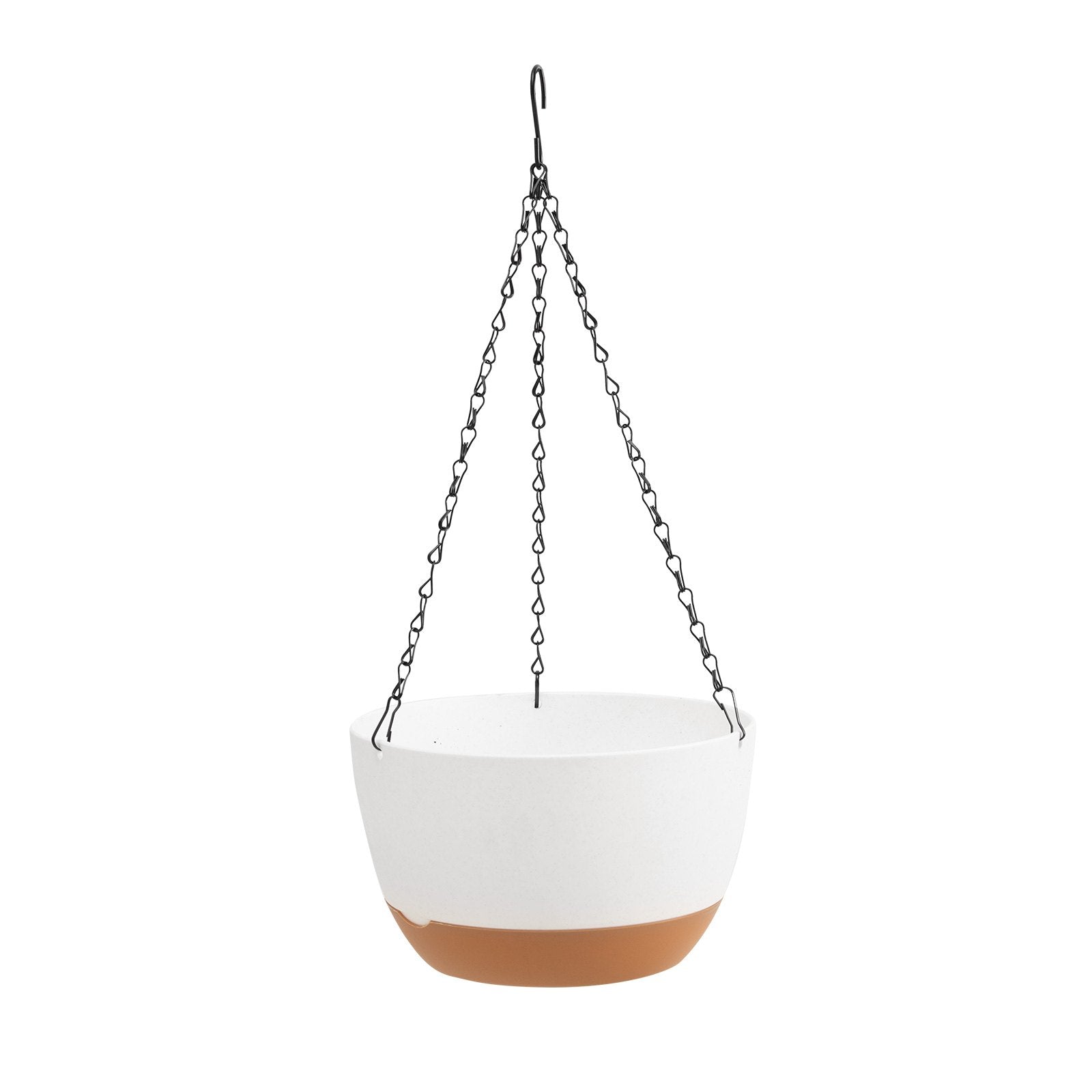 Hanging Planters 10 Inch Self-Watering Flower Pot 2 Pack Indoor & Outdoor