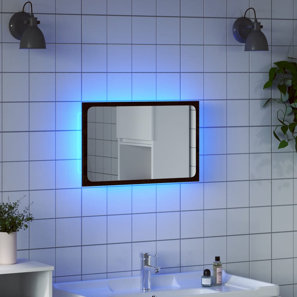 LED bathroom mirror 60x8, acrylic   LED bathroom mirror 60x8, acrylic
