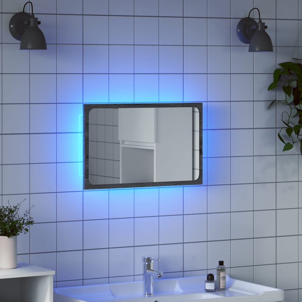 LED bathroom mirror 60x8, acrylic   LED bathroom mirror 60x8, acrylic